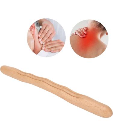 Wood Therapy Cockroach Lymph Drainage Massage Device - Two-Row 20-Pearl GUA-SHA Tool for Hind Leg | Fine Processing & Arched Design - International Shipping Available - Buy Online on GoSupps.com