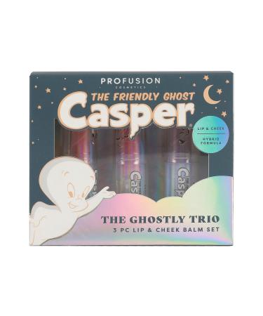 Profusion Cosmetics Casper The Friendly Ghost Lip & Cheek Balm Set | Moisturizing Lip Balm & Nourishing Cheek Balm | Easy Apply Long-Lasting Makeup for International Shipping - Buy Online on GoSupps.com
