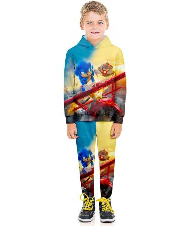 KYKEXEX Teen Game Hoodie and Sweatpants Tracksuit Set - Boys and Girls Pullover Sweatshirt Suit | Small - Buy Online on GoSupps.com