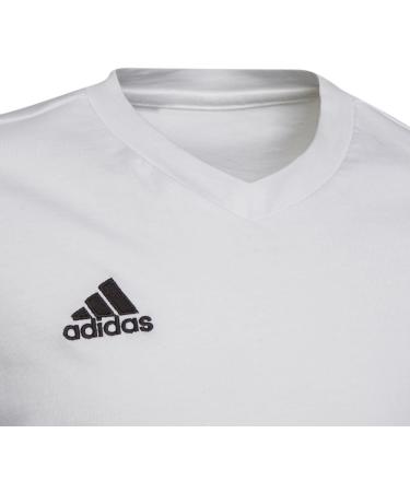 Buy adidas Unisex Entrada 22 T-Shirt for Kids (7-8 Years) - White International Shipping Available - Buy Online on GoSupps.com