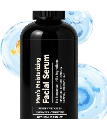Moisturizing Cream for Men | 118ml Natural and Light Moisturizing Lotion - Natural Face Cream - Daily Day Night Makeup Travel Spa Sun After Sun - Buy Online on GoSupps.com