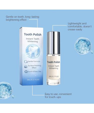 2026 New Tooth Polish - Instant White Teeth Tooth Whitening Paint White on White Tooth Polish Gentle & Safe Formula Enhance Tooth Surface Appearance (2) - Buy Online on GoSupps.com