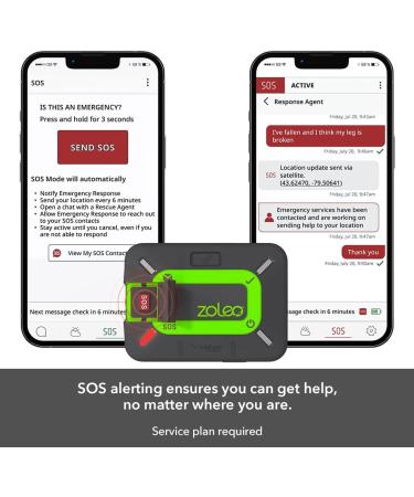 ZOLEO Satellite Communicator: Global SMS Text & Email, SOS Alert, GPS Location - Android iOS Accessory - Buy Online on GoSupps.com