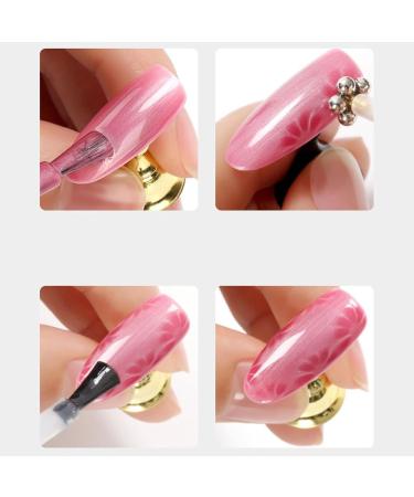 Aimant de vernis gel - 3D - B ton ongles en gel - Double t te magn tique - Portable - Pour voyage vacances femme femme cadeau loisirs mariage d butant - Buy Online on GoSupps.com