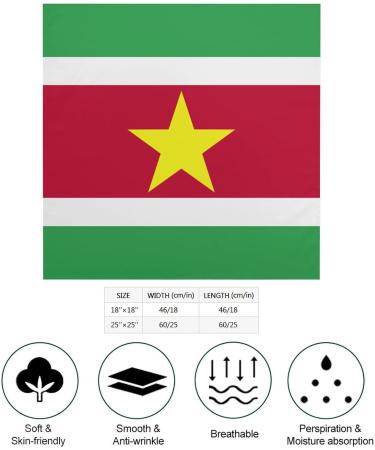 Suriname Flag Bandana Turban Headband | Decorative Hair Accessories - Buy Online on GoSupps.com