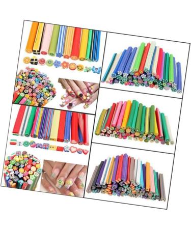 50pcs Nail Art Sticker Clay Manicure 3D - Nail Sticks Pegatinas Para U as - Buy Online on GoSupps.com