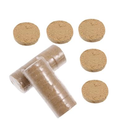 CliSpeed 25 Pack Moxa cake round mugwort cake household Moxkauchen accessories for moxibusion house supply round chinese moxa round moxa cake home accessory biscuits