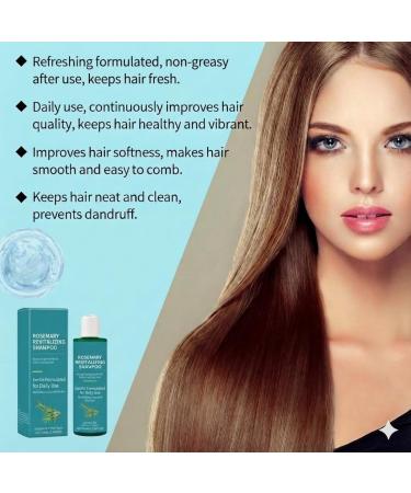  HNYXEQJL Rosemary Shampoo for Thinning Hair Strengthening Care Scalp and Hair Care Products for Hair Loss and Thinning Hair Shampoo 2 Pack - Buy Online on GoSupps.com