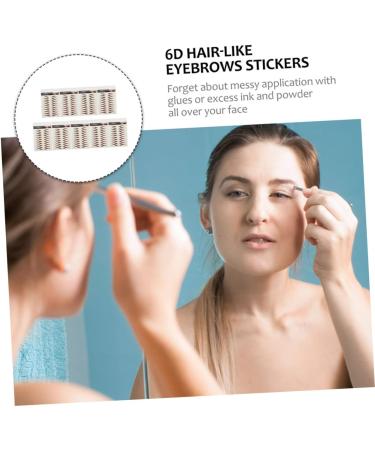 Beavorty 27 Sheets waterproof eyebrow stickers makeup tools eyebrow transfers stickers for women cosmetic 4d - Buy Online on GoSupps.com