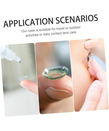 Lalafina 5-Sentence Push Glasses Case - Premium Storage Solution for Contact Lens Containers & Glasses Holders | Perfect for Travel & Organization - Buy Online on GoSupps.com