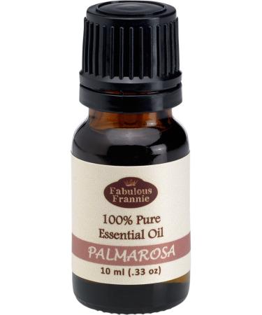 Fabulous Frannie Palmarosa 100% Pure Undiluted Essential Oil 10ml (Pack of 1)