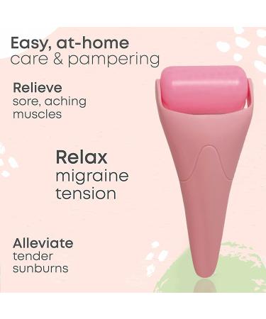 Buy Ice Roller for Face & Eye | Facial Skin Care Massager | Reduce Puffiness & Migraine Relief | Perfect Gift for Women & Men - Pink - Buy Online on GoSupps.com