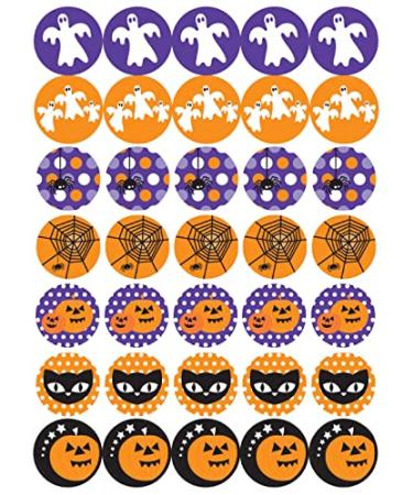 35 x Pre Cut Halloween Cake Cupcake Toppers/Decorations Edible Wafer Paper - Buy Online on GoSupps.com
