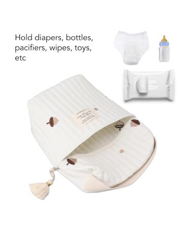 Shop Multifunctional Travel Diaper Bag - Stylish Pine Cone Design for Baby Bottles Wipes & Pacifiers | Ideal for Moms Worldwide - Buy Online on GoSupps.com