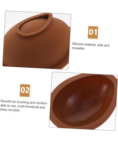 MAGICLULU Mousse Mold Jelly Molds Easter Biscuit Cutters Dessert Baking Molds Non-Sticks Candy Molds Kitchen Bakeware Pan Easter Molds Easter Baking Molds Biscuit Molds Egg 3D Silica Gel - Buy Online on GoSupps.com