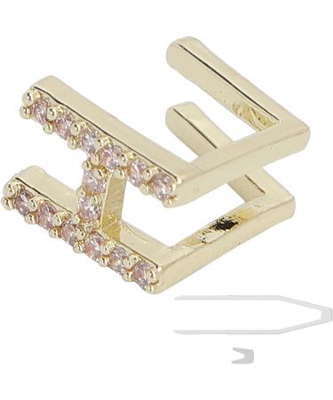 Hip Hop Tooth Brace Capital Letter H Halloween Decoration with Easy Wearfor Hip Hop Fashion Shows or Music Concerts (Gold) - Buy Online on GoSupps.com