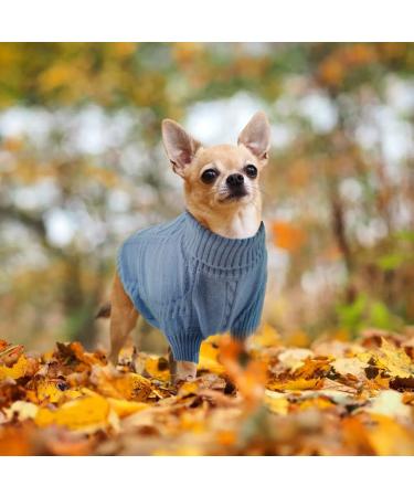 Warm Wool Pet Sweater for Small & Medium Dogs | Stylish Knitted Dog Coats & Vests - Winter Clothing for Chihuahuas Bulldogs & More - Buy Online on GoSupps.com