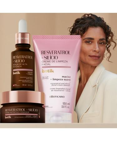  O BOTICARIO O Botic rio Botik Nourishing Face Cream Resveratrol + Firming Silicon Deep Hydration Prevents Wrinkles Improves Firmness and Collagen Regenerating Facial Antioxidant 40 g - Buy Online on GoSupps.com