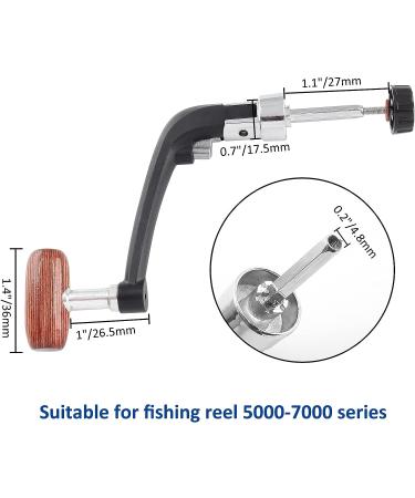 Zorveiio Fishing Spinning Reel Handle Replacement - Large Size - Buy Online on GoSupps.com