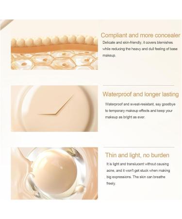 Odoc Base Maquillaje Admd Liquid Foundation Odoc Liquid Foundation Admd Moisturizing Light Foundation Hydrating Waterproof And Light Long Lasting Foundation For All Skin Types - Buy Online on GoSupps.com