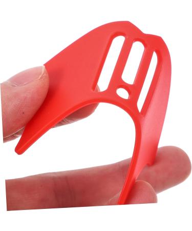 FRCOLOR Eyeliner Aids Eyeliner Pencil Silicone Molds Make up Aid Tools Eyeliner Guard Miss Liquid Auxiliary 10.3x3.8cm Red - Buy Online on GoSupps.com