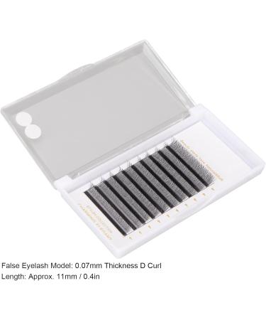 3D Clusters Fanning Lashes 10 Rows 0.07mm D Curl Light Soft Extension False Eyelashes for Makeup 11mm Length Extension False Eyelash - Buy Online on GoSupps.com