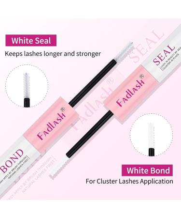 Lash Bond & Seal 10ml Glue for Individual Lashes - Strong Hold, Waterproof, Latex-Free DIY Extension Kit - 48-72 Hours Hold - Buy Online on GoSupps.com