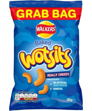 Quavers Wotsits Cheese Grab Bag Bundle: Quavers Cheese 15x34g + Quavers Cheese 15x36g (1.05kg) Boxed Treatz (15 Wotsits Grab Bags Cheese) Wotsits Grab Bags Cheese 15 - Buy Online on GoSupps.com