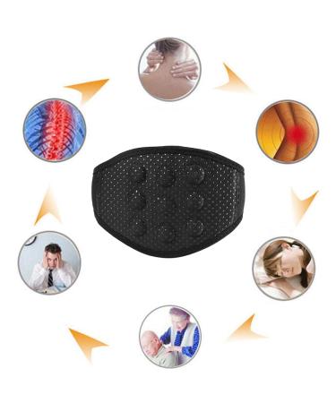Self-Heating Neck Bandage | Magnetic Therapy Neck Warmer & Support | Winter Neck Protection for Pain Relief with 9 Magnets - Buy Online on GoSupps.com