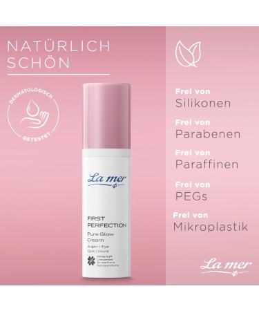  La Mer First Perfection Pure Glow Eye Cream - Against the first signs of aging - Works against puffiness reduces dark circles and red veins - Smoothes the skin - For a radiant look - Buy Online on GoSupps.com