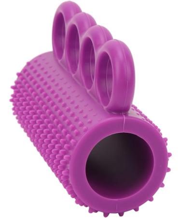 Squeeze Finger Strengthening Equipment Silicone 4 Finger Squeeze Strengthener for Stroke Rehabilitation Training Purple - Buy Online on GoSupps.com
