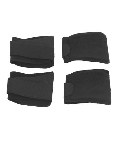 ZJchao Arch Support Inserts - Elastic Braces for Flat Feet | Reduces Soreness | 2 Pairs for Women & Men - Black - Buy Online on GoSupps.com