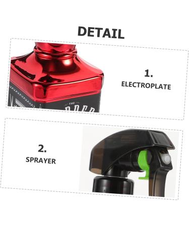 Angoily Hair Spray Bottle Salon Spray Bottle Hairdresser Spray Bottle Barber Spray Bottle Spray Bottle for Hair Stylist Spray Bottle for Hairdresser Decorate High Capacity The Pet - Buy Online on GoSupps.com