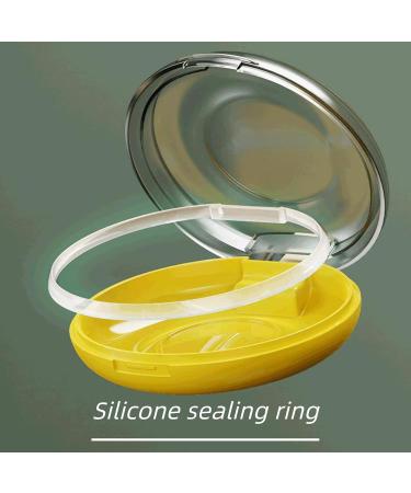 Invisible Braces Storage Box - Portable Retainer & Dentures Case (Green) | International Shipping Available - Buy Online on GoSupps.com