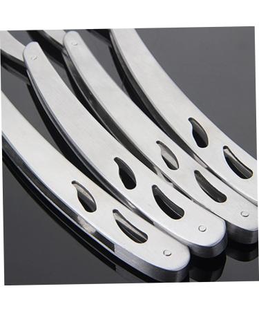 Cabilock Vintage Razor Holder Set | 4 Stainless Steel Manual Razor Holders for Men | Perfect for Safety & Straight Razors - Buy Online on GoSupps.com