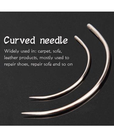 120 Pcs Curved Leather Sewing Needles for Repairing, Weaving, Knitting & Crafts - Buy Online on GoSupps.com