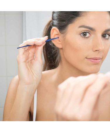 Ear Cleaning Tool Set - Gentle Two-Tips Curette Kit for Kids & Adults - Portable Ear Wax Discharging Supplies - 360 Degree Thorough Cleaning - Blue - Buy Online on GoSupps.com