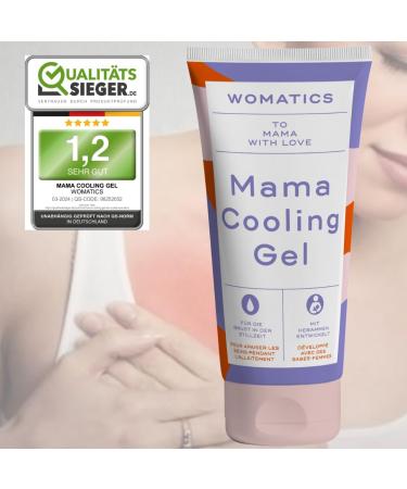 Womatics Mama Cooling Gel cooling cream for breastfeeding mothers breast care for aching and swollen breasts with marigold 150 ml