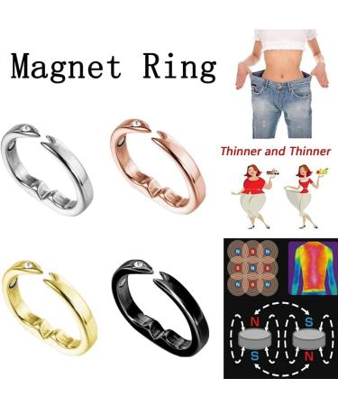 Fencelly 2pcs Lymphatic Drainage Magnetic Ring | Adjustable Slimming Jewelry for Weight Loss - Men & Women - Buy Online on GoSupps.com