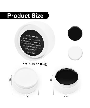 Professional Halloween Makeup Kit for Adult Cosplay - Ghost & Skeleton Special Effects SFX Paint in Black & White - Buy Online on GoSupps.com