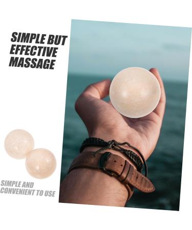 Frcolor Jade Fitness Handballs - Set of 2 Portable Exercise & Massage Balls for Hand Strength & Gymnastics - Buy Online on GoSupps.com