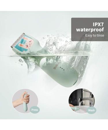 BOLOLO Quiet Baby Hair Clippers | Autism-Friendly Kids Hair Cutting Kit | IPX7 Waterproof | Ceramic Blade | Fast Charging - Buy Online on GoSupps.com