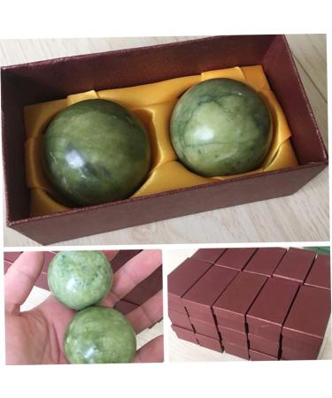 Jade Massage Balls - Hand Massage Baoding Balls for Stress Relief & Health | 2pcs Exercise Roller - Buy Online on GoSupps.com
