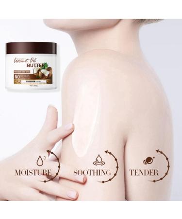 200g Large-Capacity Coconut Body Lotion Skin Care Body Moisturisers Butter Moisturiser Coconut Cream for Skin Coconut Body Cream Coconut Butter for Skin Hydrating Cream Body Cream Body Moisturizer - Buy Online on GoSupps.com