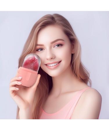Buy Ice Roller for Skincare | Silicone Mold for Puffiness Reduction & Face Lifting | Oval Shape Facial Massage Roller - Blue - Buy Online on GoSupps.com