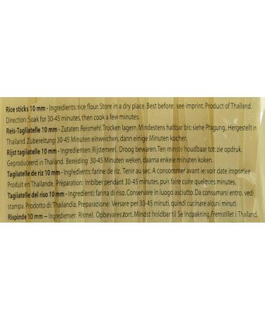  Farmer Farmer - 3mm Wide Asian Noodles - Pack of 5 (5 x 400g) - Thai Rice Noodles - Buy Online on GoSupps.com