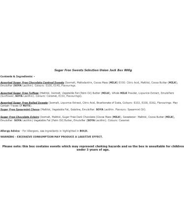 Sugar-Free Sweets Gift Box To Share: Old Fashioned Pick & Mix Sweet Hamper Selection Christmas Stocking Filler Secret Santa & Birthday Gifts For Men Women & Kids - Buy Online on GoSupps.com