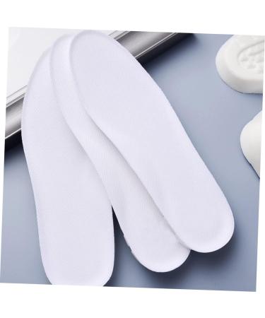 FOMIYES Sports Insoles - Height Increase Orthotic Gel Heel Cups & Anti-Skid Forefoot Pads | Breathable White Shoe Cushions (23.5 x 8.2 cm) for Ultimate Comfort - Buy Online on GoSupps.com