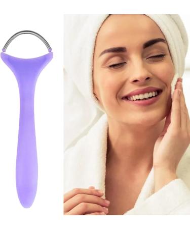 Xistuoz Facial Hair Remover Reusable Spring Epilator for Chin Washable Hair Remover for Back Nose Neck Lips Face Body Purple - Buy Online on GoSupps.com