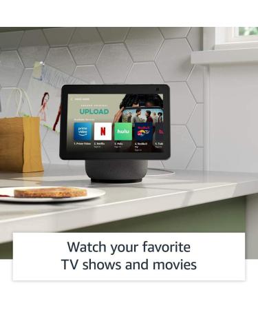 Echo Show 10 (3rd Gen) | HD smart display with motion and Alexa | Charcoal Charcoal Device Only - Buy Online on GoSupps.com
